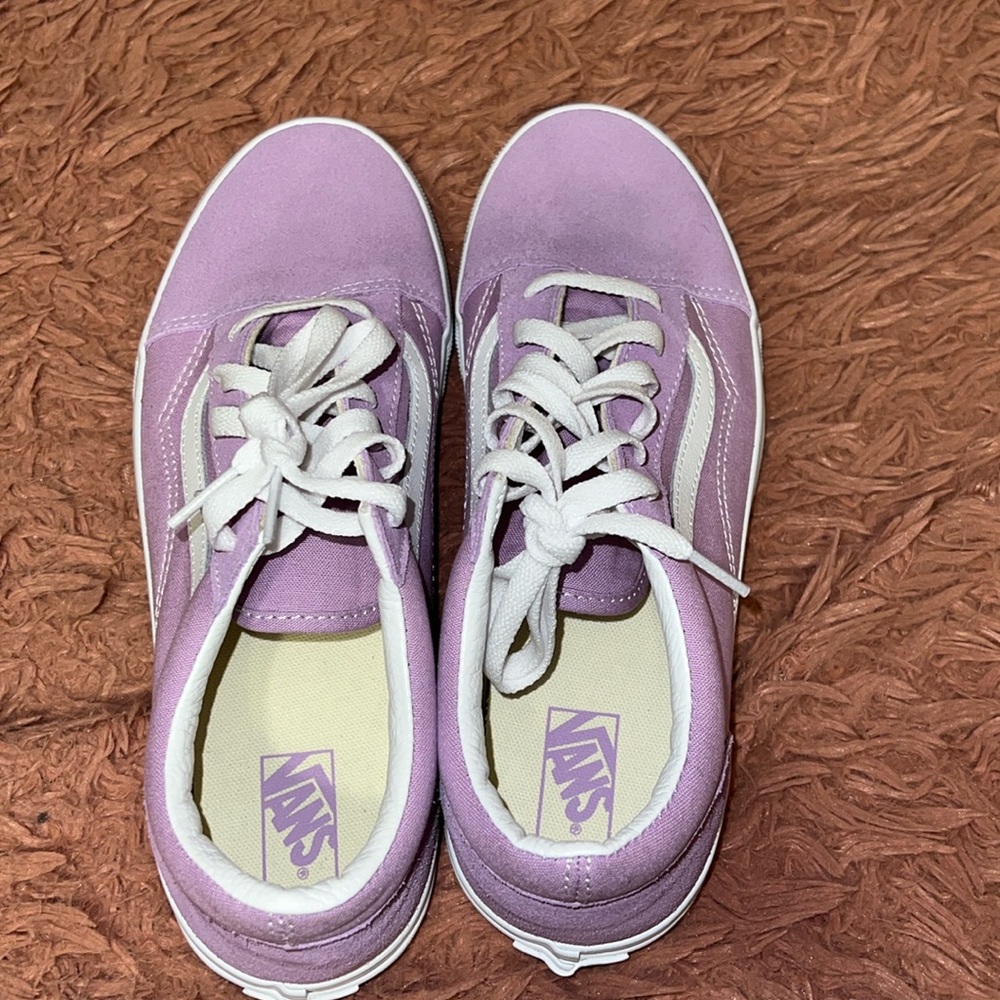 Light Purple Old Skool Vans